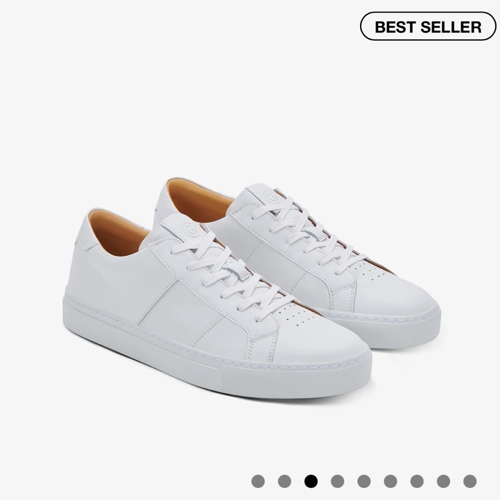 GREATS Royale Leather Lace-Up Sneakers Women’s 8.5